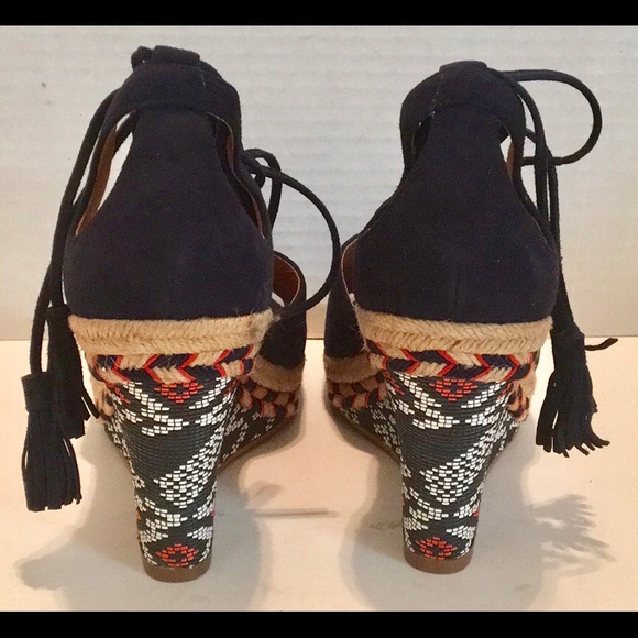 CABI ⭐️⭐️SOLD⭐️⭐️ISLA ESPADRILLE WEDGE NEW - Picture 3 of 8